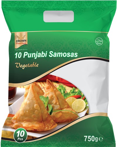 SAMOSA PUNJABI VEGETARISCH 10STUKS PER PAK
