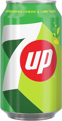 SEVEN-UP REGULAR 24X33CL BLIK