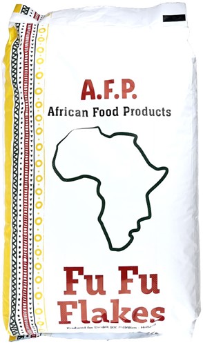 FUFU patato flakes yellow 10KG PER PAK
