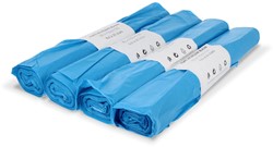 AFVALZAK BLAUW 80X110CL 25ST PER ROL (130LT)