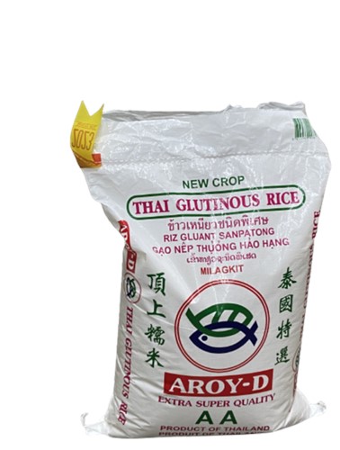 KETAN RIJST AROY D 20KG PER BAAL