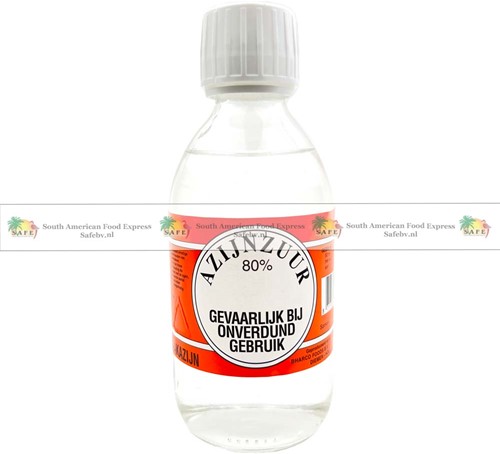 SCHOONMAAKAZIJN WIT (80%) 250ML PER FLES