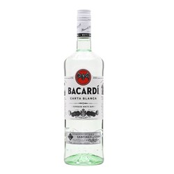 BACARDI RUM 40% 1,0LTR PER FLES