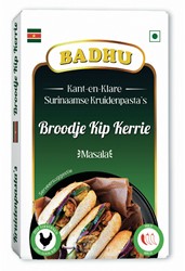 BADHU BROODJE KIP KERRIE MASALA 100G PER PAK