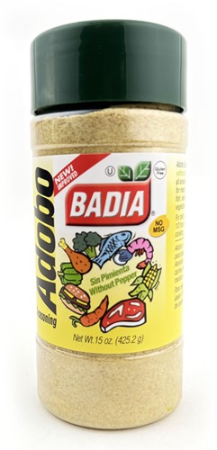BADIA ADOBO WITHOUT PEPPER GROEN 12.75oz (GROOT) PER STUK