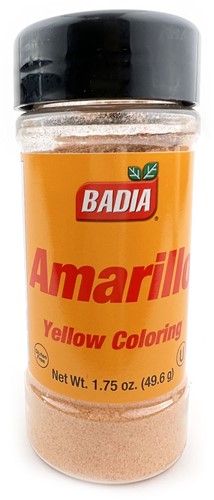 BADIA AMARILLO YELLOW 1.75oz PER STUK