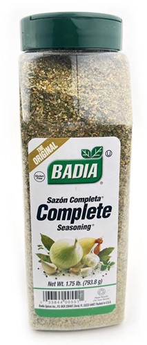 BADIA COMPLETE SEASONING 794G (GROOT) PER STUK