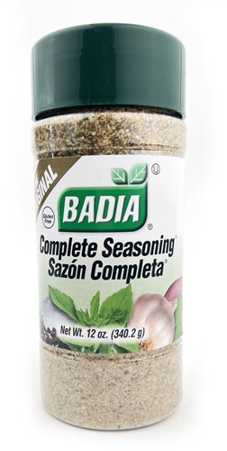 BADIA COMPLETE SEASONING 340G (MIDDEL) PER STUK
