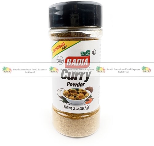 BADIA CURRY POWDER 2OZ (KLEIN) PER STUK