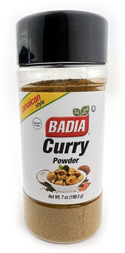 BADIA CURRY POWDER 7OZ (MIDDEL) PER STUK
