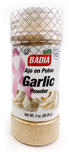 BADIA GARLIC 2.75OZ (KLEIN) PER STUK