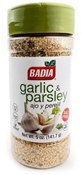 BADIA GARLIC & PARSLEY 5OZ (MIDDEL) PER STUK