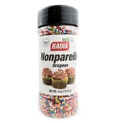BADIA NONPAREILS 4OZ (KLEIN) PER STUK