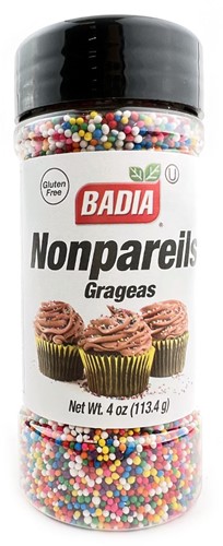 BADIA NONPAREILS 4OZ (KLEIN) PER STUK