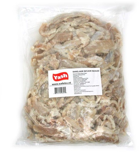 BAKKELJAUW FILET YASH 5KG PER ZAK