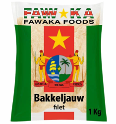 BAKKELJAUW FAWAKA FILET 1KG PER PAK