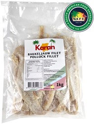 BAKKELJAUW FILET KARAN 5KG PER PAK 