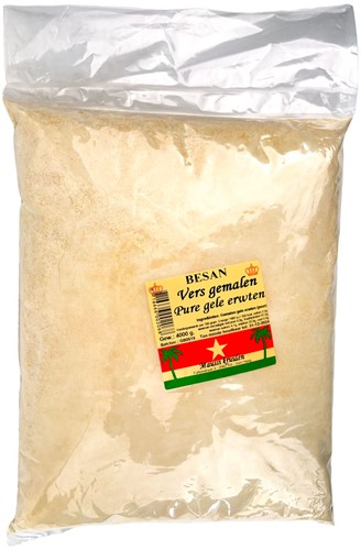 GELE BESAN MAUSSI 4KG (GROOT) PER PAK 