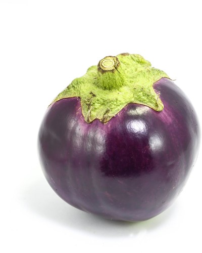 BHATA/AUBERGINE ROND PER KG 