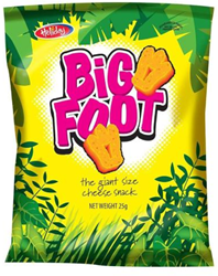 BIG FOOT CHEESE FLAVOUR 25G PER PAK