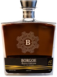 BORGOE RUM 15 YEARS 40% 70CL PER FLES (aktieprijs)