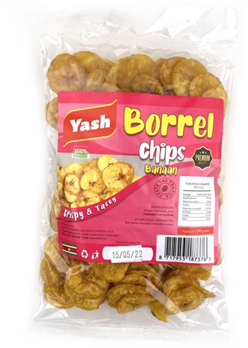 BORRELCHIPS YASH 150GR PER PAK