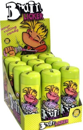 BRAIN LICKER SOUR CANDY DRINK 12X60ML PER DOOS