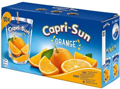 CAPRI-SUN ORANGE 40X20CL PER DOOS