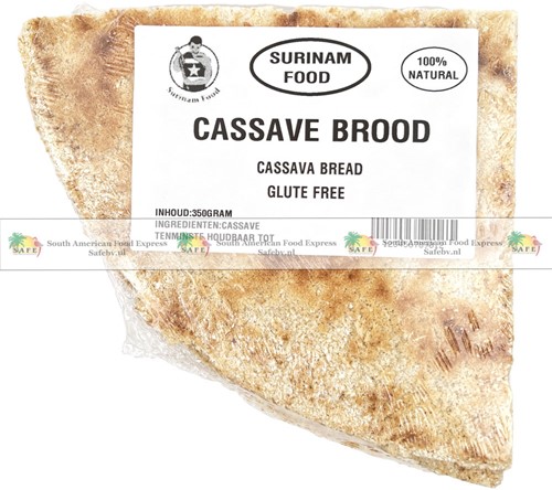 CASSAVEBROOD SURINAM FOOD 350G PER PAK