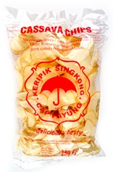 CASSAVECHIPS MIRASA 250GRAM PER PAK