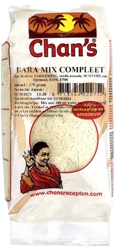 BARAMIX CHANS 375G PER PAK