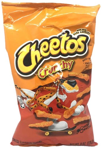 CHEETOS CRUNCHY GROOT 8OZ PER PAK