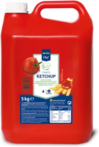 CHEF'S TOMATENKETCHUP 5KG JERRYCAN