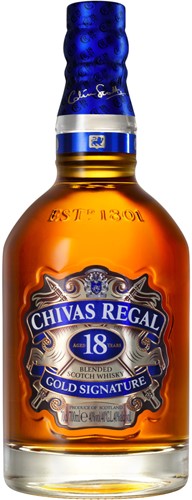 CHIVAS 18 YEAR 40% 70CL PER FLES 