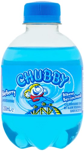 CHUBBY 12X25CL BLUEBERRY PET FLES