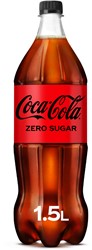 COCA-COLA ZERO (ZONDER STATIEGELD) 6X1.5LTR PER TRAY