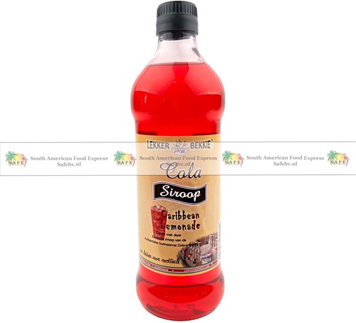 SIROOP LEKKERBEKKIE COLA 500ML PER FLES