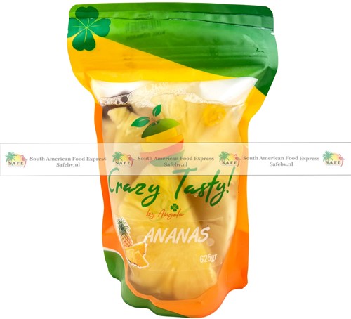 CRAZY TASTY ANANAS 625G PER ZAK