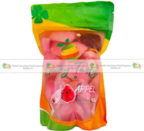 CRAZY TASTY APPEL 625G PER ZAK