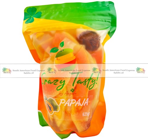 CRAZY TASTY PAPAYA 625G PER ZAK