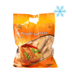 SAMOSA PUNJABI CHICKEN CROWN 10STUKS 750GR PER PAK