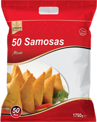 SAMOSA (MEAT) LAMS CROWN 50STUKS PER PAK