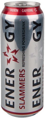 ENERGY DRINK SLAMMERS 24X25CL BLIK