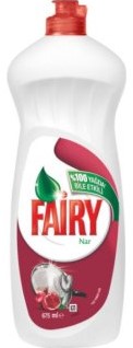 FAIRY AFWASMIDDEL GRANAATAPPEL 650ML PER FLES