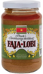 FAJALOBIE pindakaas 350GR GLAS PET POT