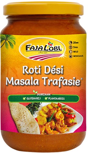 FAJALOBI ROTI DESI MASALA WOKSAUS 6X360ML PER TRAY
