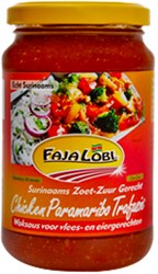 FAJALOBI CHICKEN PARAMARIBO WOKSAUS 6X360ML PER TRAY
