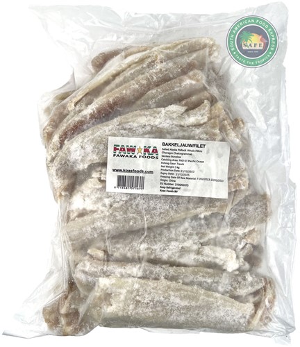 BAKKELJAUW FAWAKA 5KG FILET PER PAK
