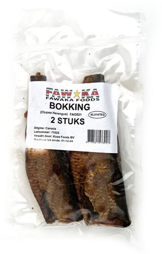BOKKING VACUUM GEROOKT PER PAK (2STUKS)