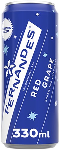 FERNANDES 24X33CL RED GRAPE BLIK